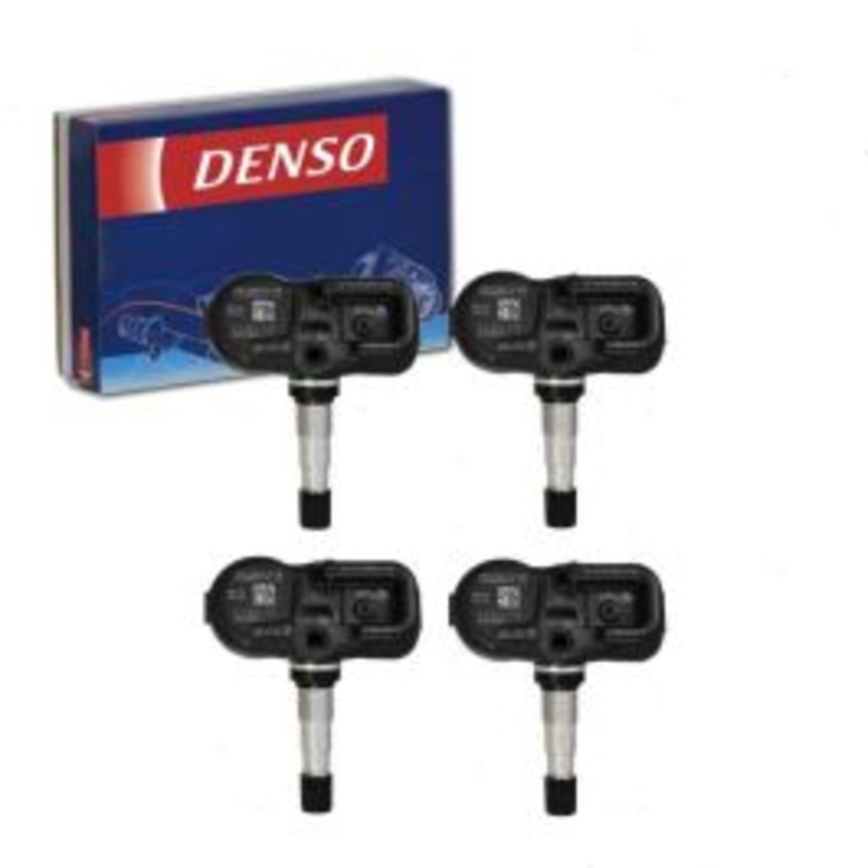 4 pc DENSO Tire Pressure Monitoring System Sensors for 2012-2016 Toyota Prius C