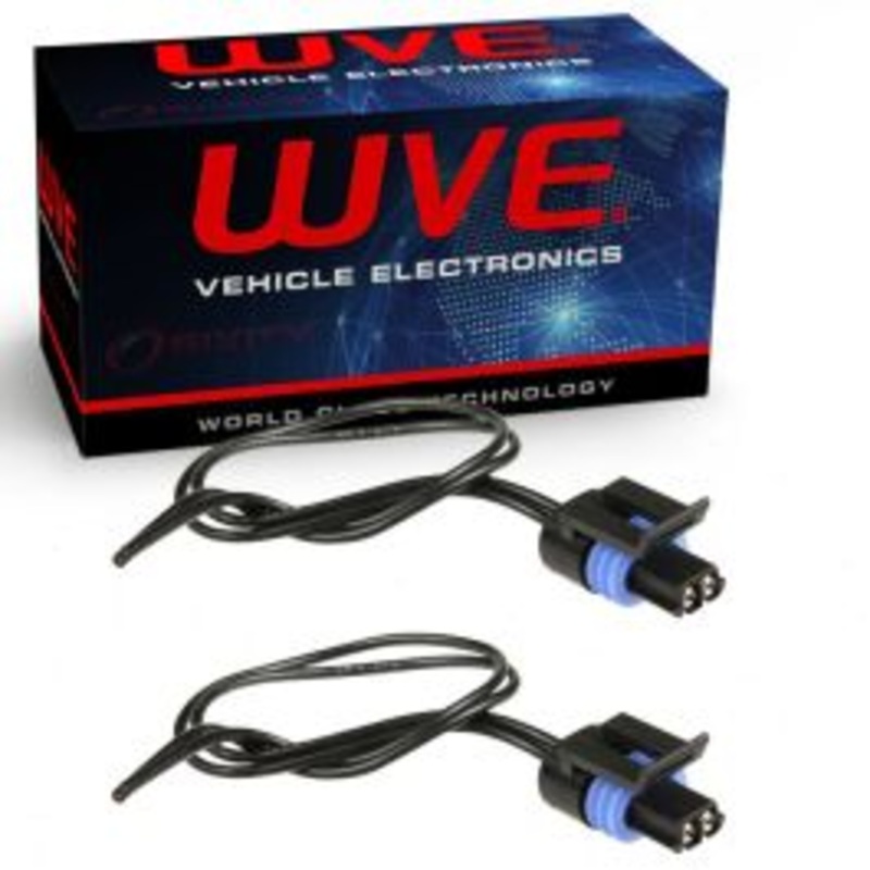2 pc Wells WVE Rear ABS Wheel Speed Sensor Connectors for 1997-2014 Chevrolet Express 2500 Express 3500