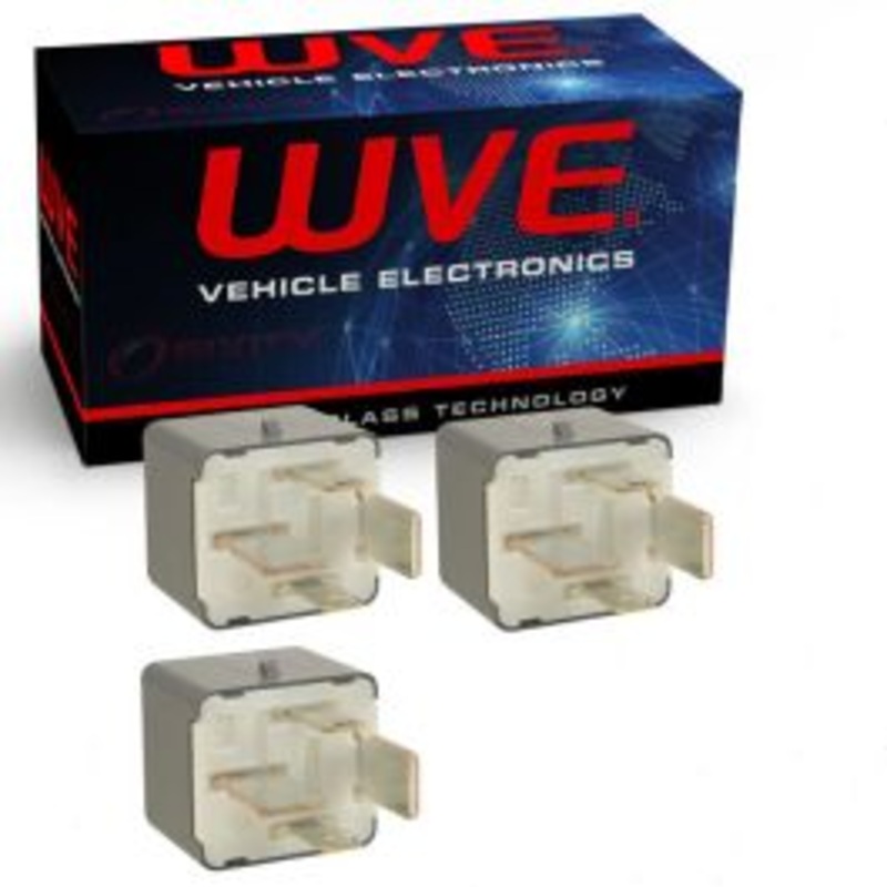 3 pc Wells WVE Accessory Power Relay for 2017-2018 Toyota Highlander