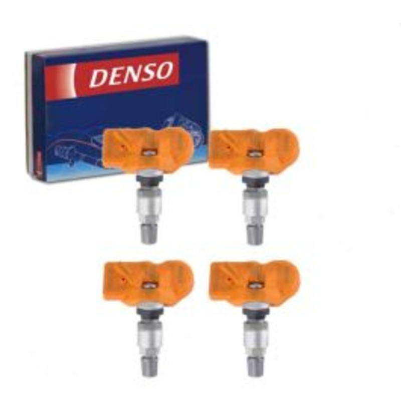4 pc DENSO Tire Pressure Monitoring System Sensors for 2013-2014 BMW X1