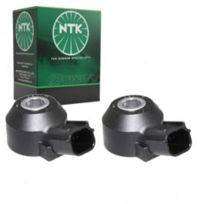 2 pc NTK Ignition Knock Detonation Sensors for 2019 Honda Passport 3.5L V6