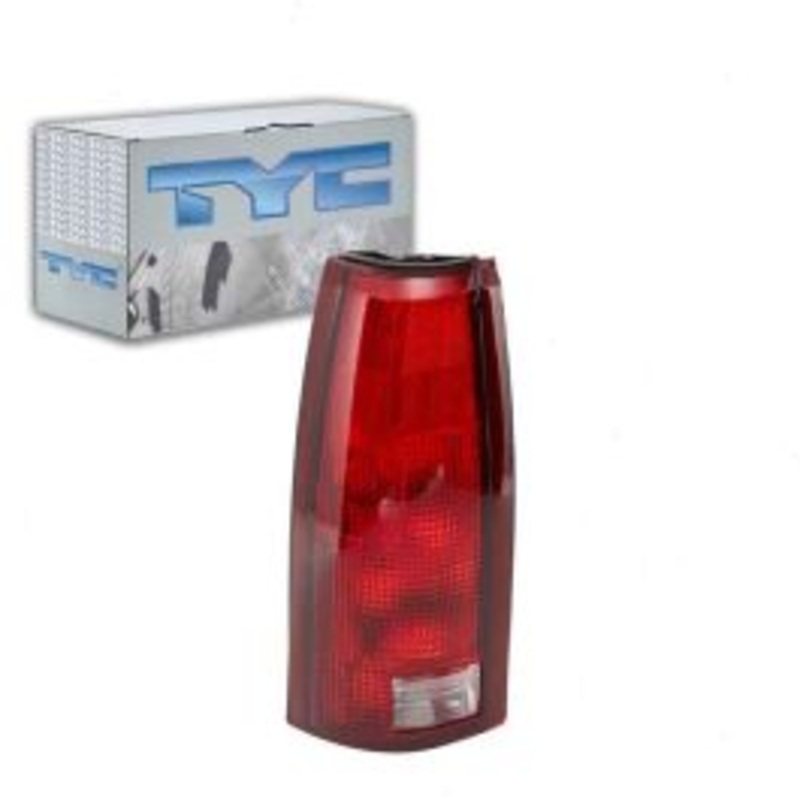 TYC Left Tail Light Lens for 1988-1999 GMC K1500