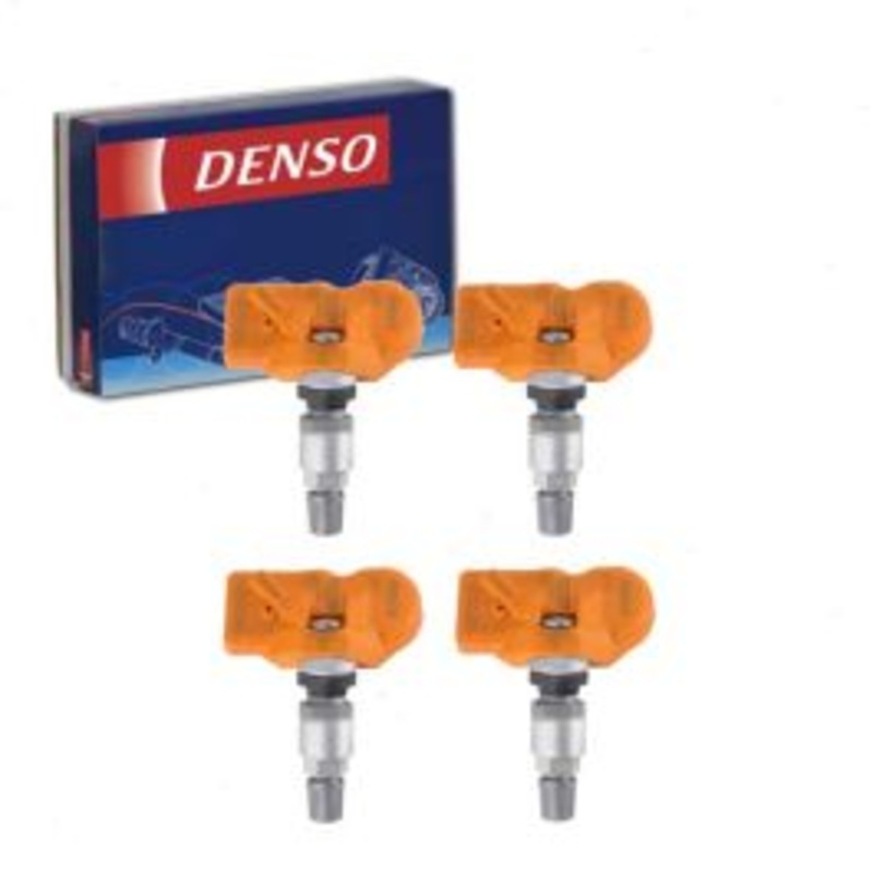 4 pc DENSO Tire Pressure Monitoring System Sensors for 2010-2014 BMW 760Li