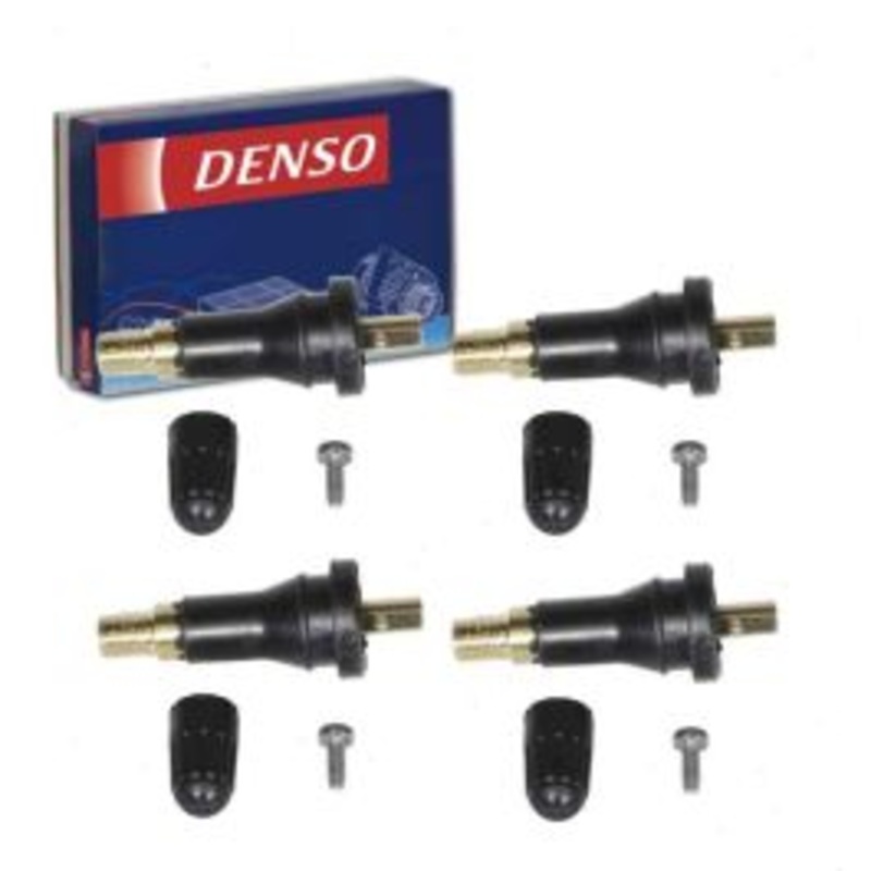 4 pc DENSO TPMS Sensor Service Kits for 2010 Dodge Ram 1500