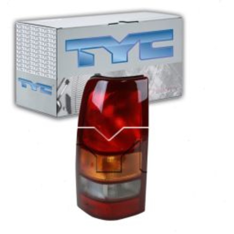 TYC Left Tail Light Lens for 1999-2004 GMC Sierra 1500