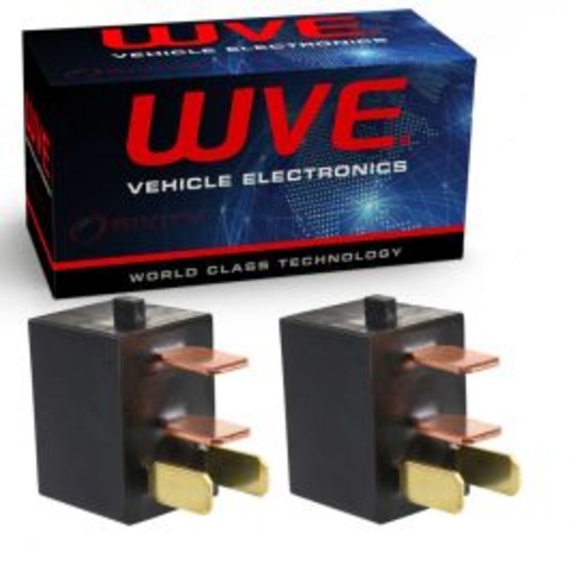 2 pc Wells WVE Starter Cut-Off Relay for 2014-2015 Acura ILX MDX