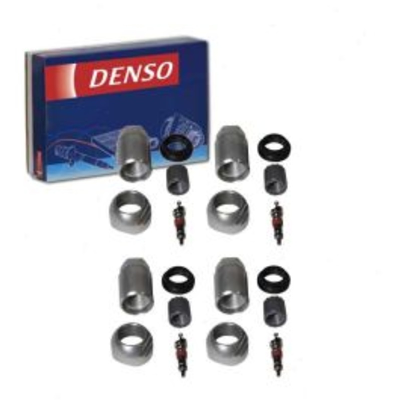 4 pc DENSO TPMS Sensor Service Kits for 2010-2013 Mercedes-Benz ML63 AMG