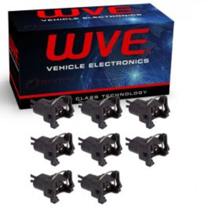 8 pc Wells WVE Fuel Injector Connectors for 1993-1998 Jeep Grand Cherokee Grand Wagoneer 5.2L 5.9L V8