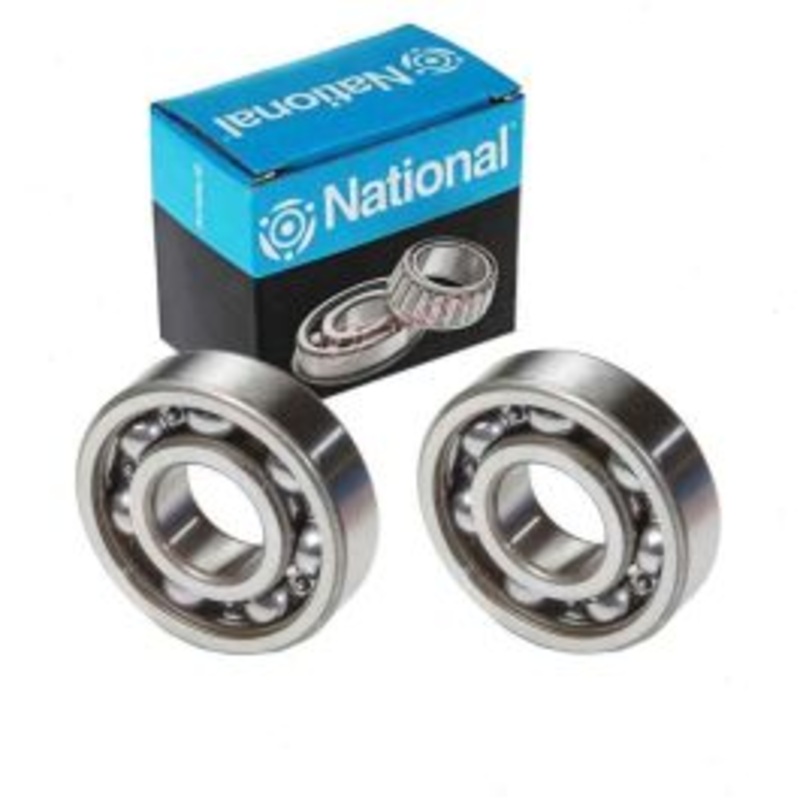 2 pc National Front Transfer Case Output Shaft Bearings for 2014-2018 BMW 640i xDrive