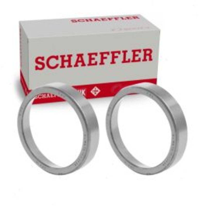 2 pc Schaeffler Front Inner Wheel Bearing Races for 1969 Plymouth Satellite