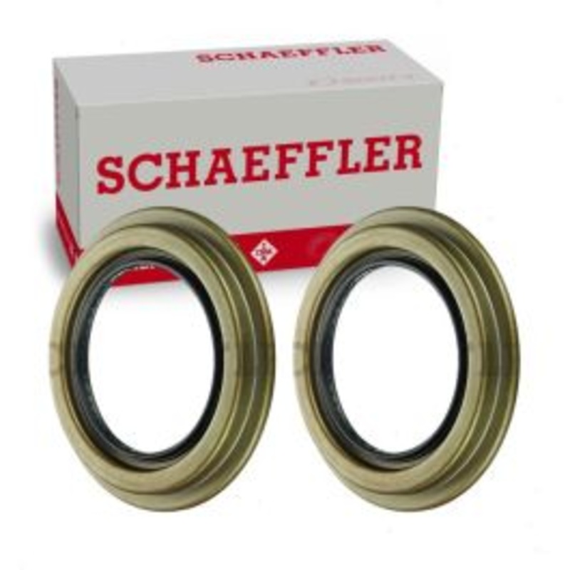 2 pc Schaeffler Front Wheel Seals for 2007-2019 Ford F-350 Super Duty