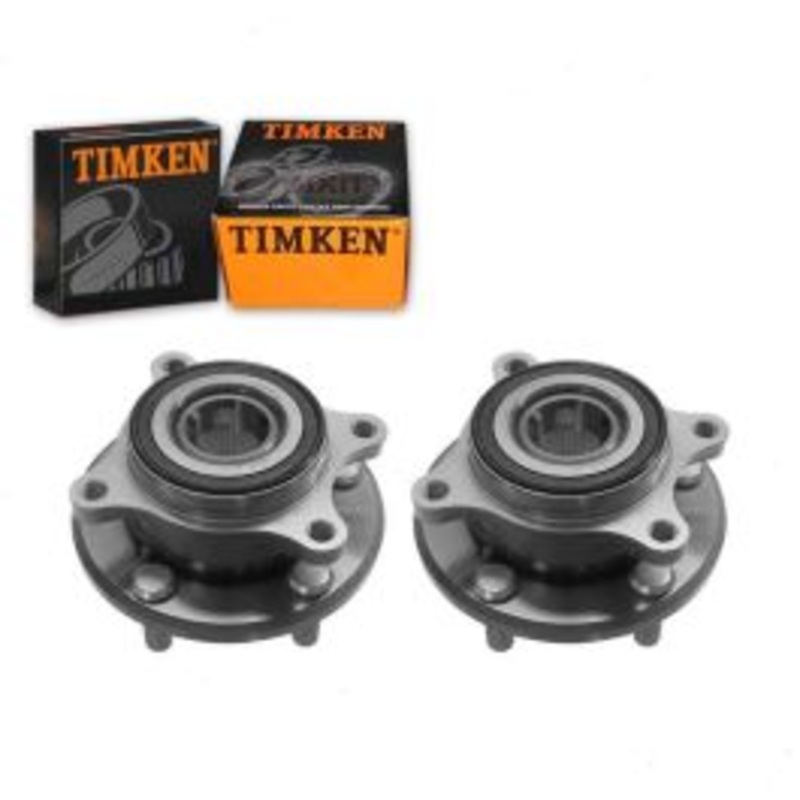 2 pc Timken HA590147 Wheel Bearing Hub Assemblys