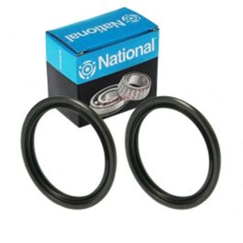 2 pc National Front Wheel Seals for 1992-1999 GMC K1500 Suburban