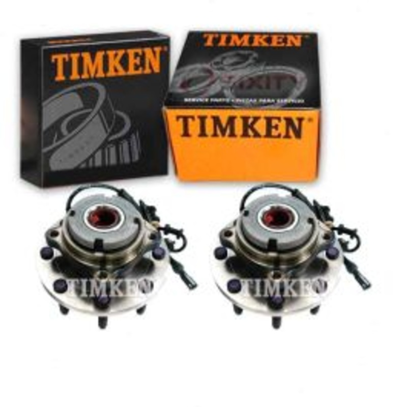 2 pc Timken Front Wheel Bearing Hub Assemblys for 1999-2004 Ford F-350 Super Duty