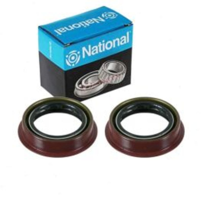 2 pc National Transmission Output Shaft Seals for 2000-2002 Lincoln LS