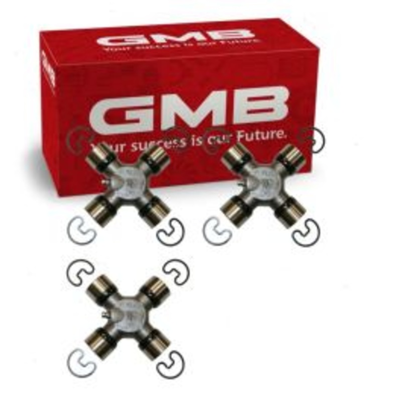 3 pc GMB Rear Shaft All Universal Joints for 1965-1967 Chevrolet P20 Series