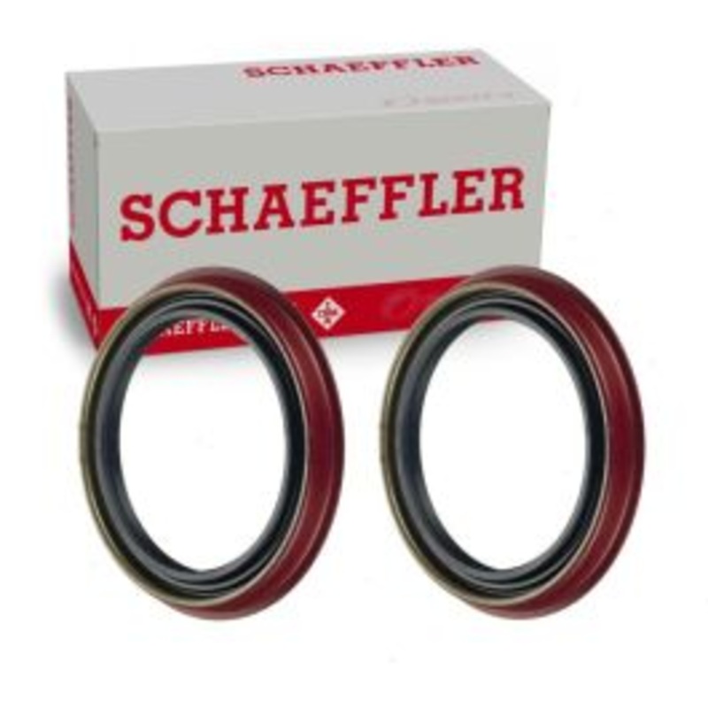 2 pc Schaeffler Front Wheel Seals for 1987-1991 Pontiac Tempest