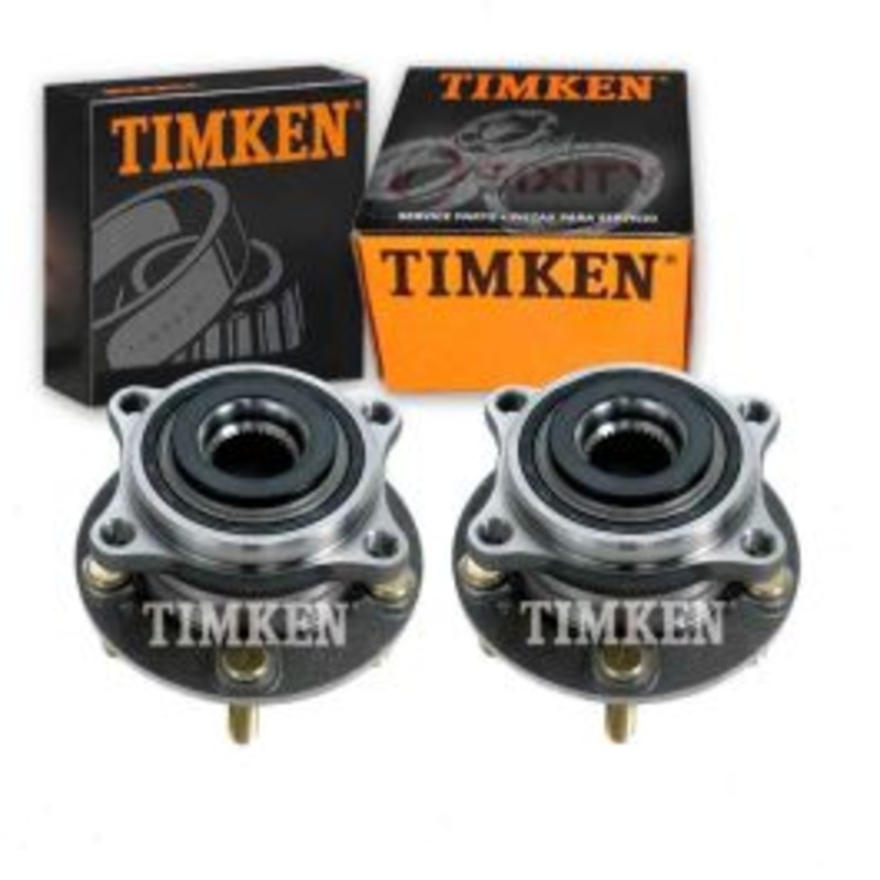 2 pc Timken Front Wheel Bearing Hub Assemblys for 2007-2012 Hyundai Veracruz
