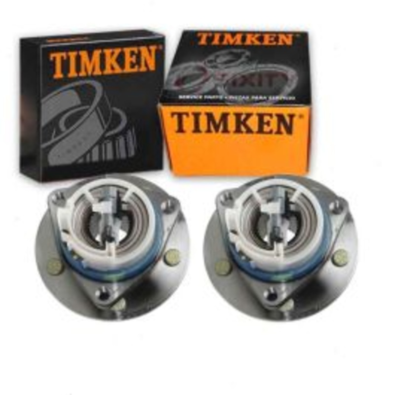 2 pc Timken Front Wheel Bearing Hub Assemblys for 2000-2001 Chevrolet Monte Carlo