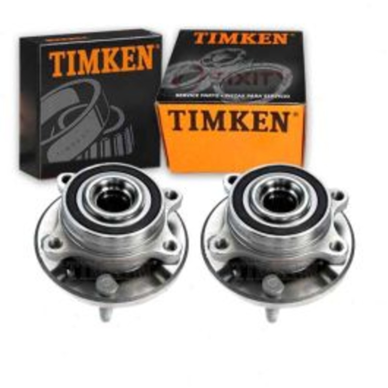 2 pc Timken Front Wheel Bearing Hub Assemblys for 2009-2018 Ford Flex