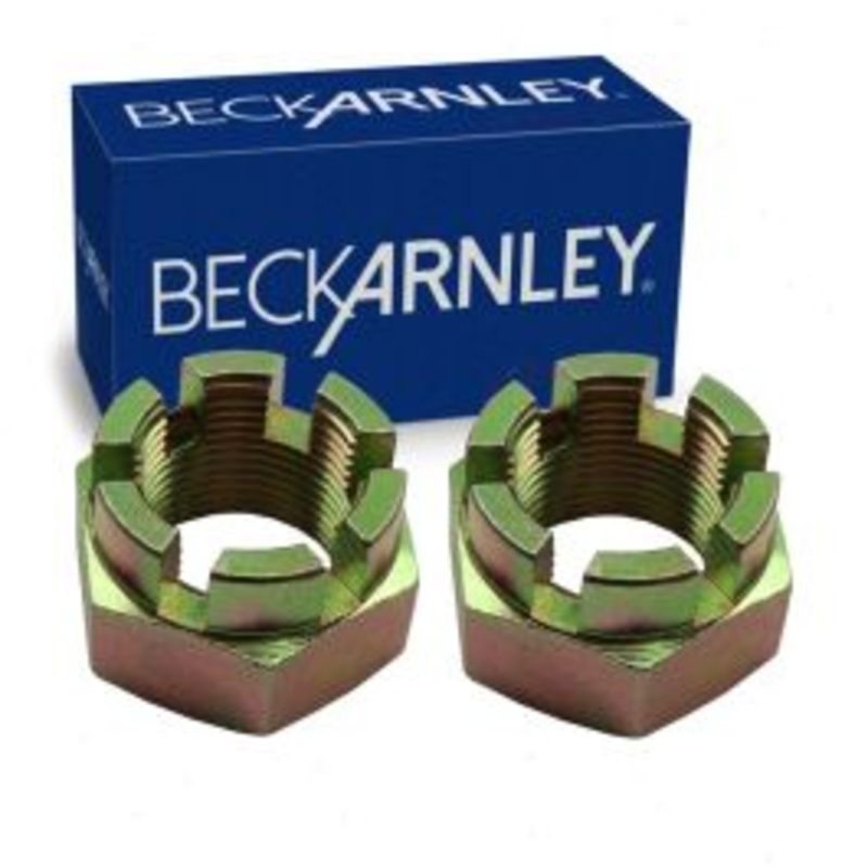 2 pc Beck/Arnley Front Axle Nuts for 2007-2010 Kia Rondo