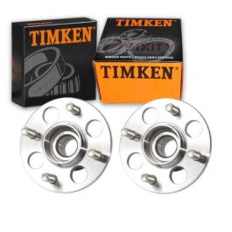 2 pc Timken Rear Wheel Bearing Hub Assemblys for 1997-2000 Acura EL