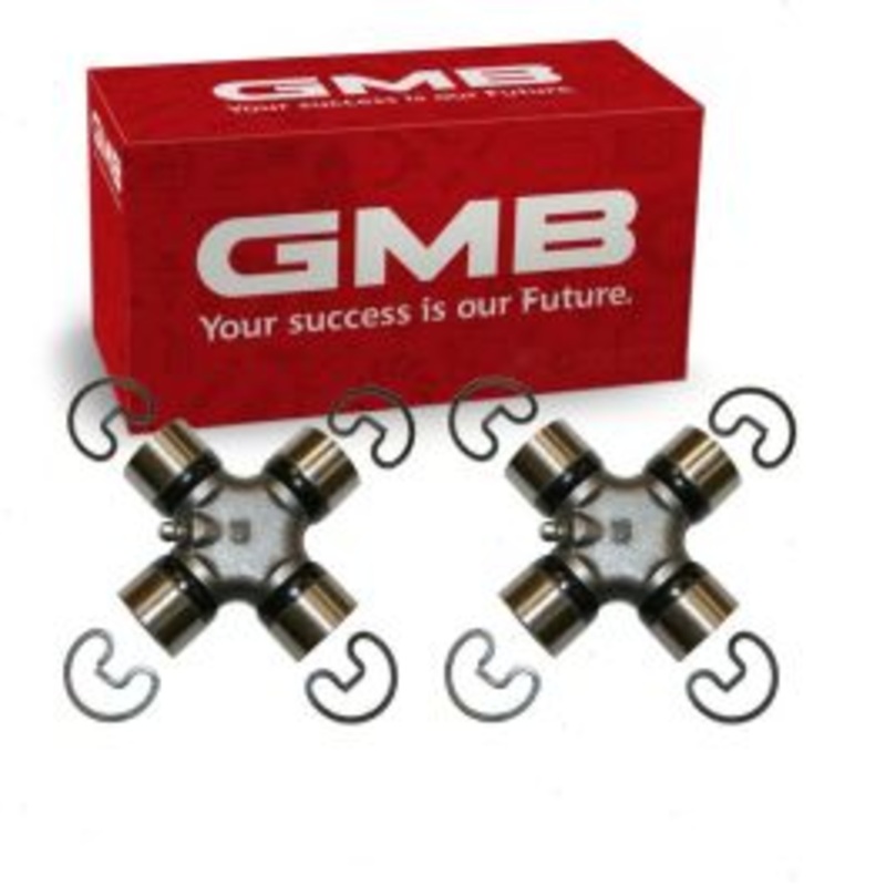 2 pc GMB Rear Shaft All Universal Joints for 1986-1992 Jeep Comanche
