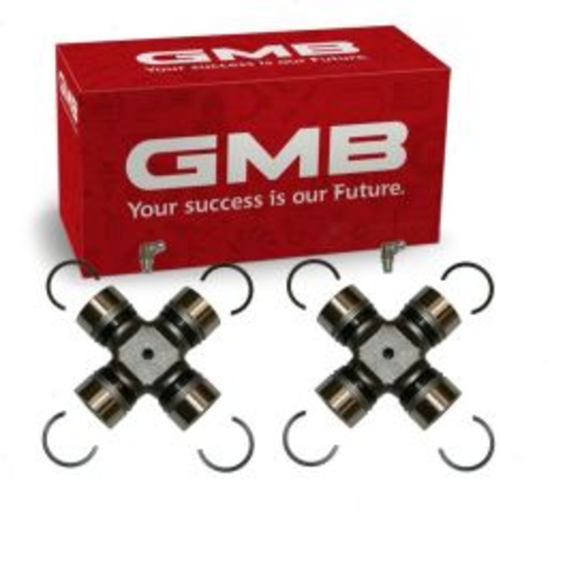 2 pc GMB Rear Shaft All Universal Joints for 1990-2000 Mitsubishi Montero