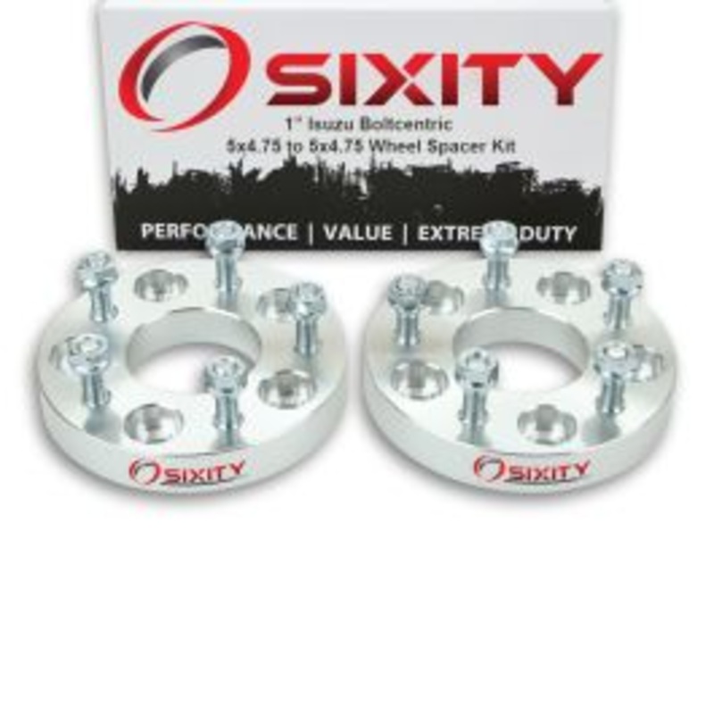 Sixity 2 pc 1" Thick Wheel Spacers - Isuzu Hombre - 5x4.75