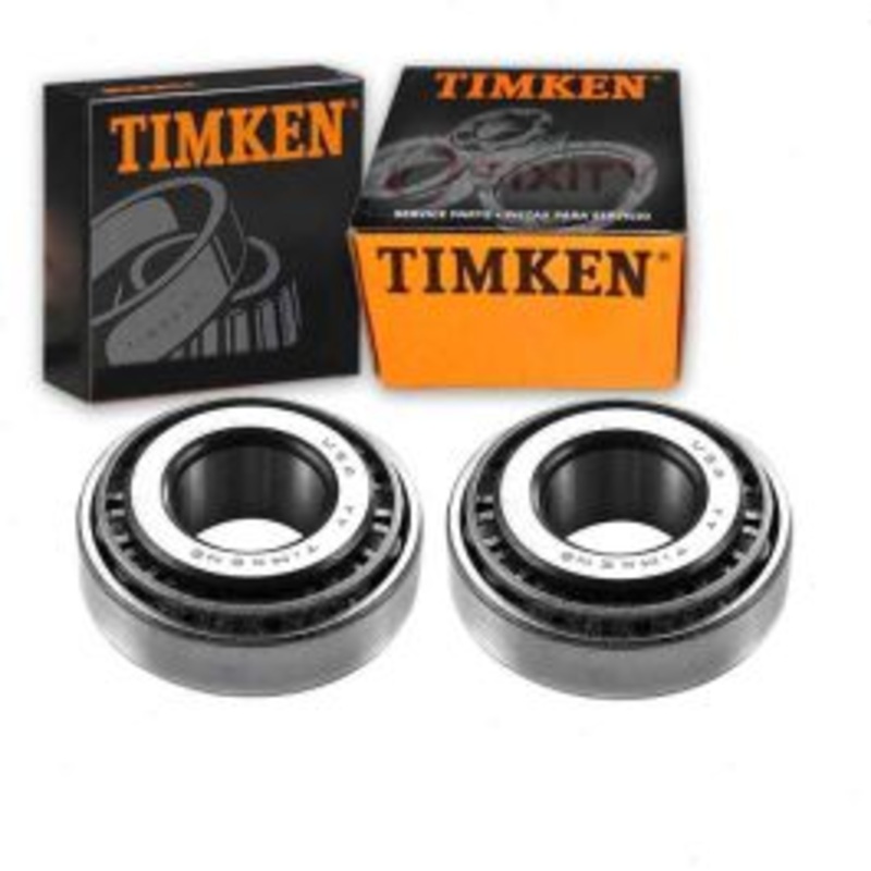 2 pc Timken Front Outer Wheel Bearing and Race Sets for 1960 Jaguar 3.4