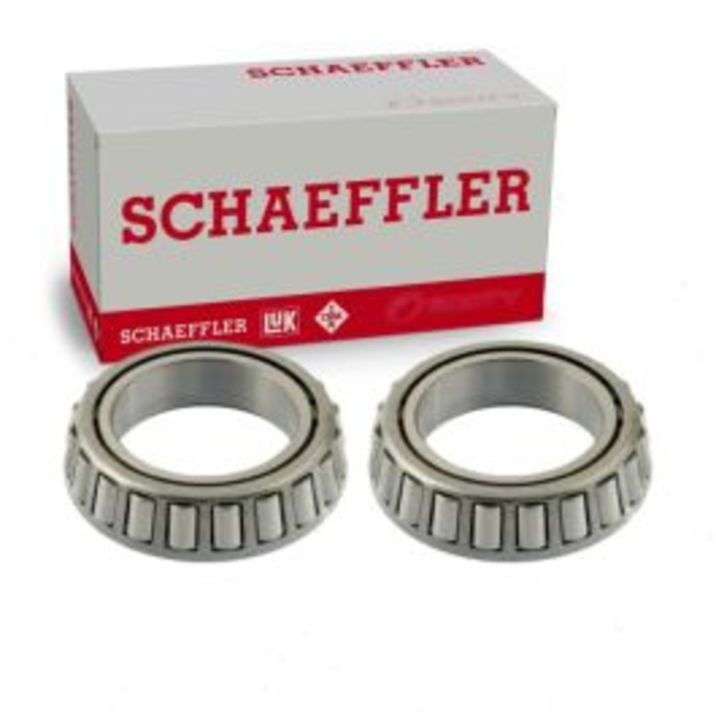2 pc Schaeffler Front Inner Wheel Bearings for 1984-1986 Mercury Capri 2.3L 3.8L L4 V6