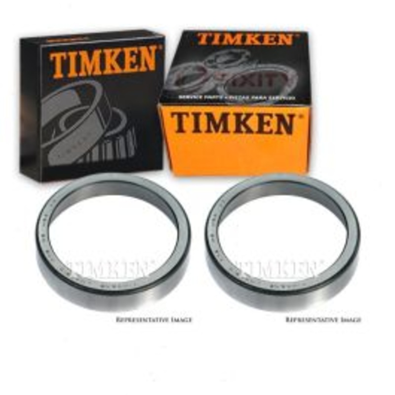 2 pc Timken 25820 Wheel Bearing Races