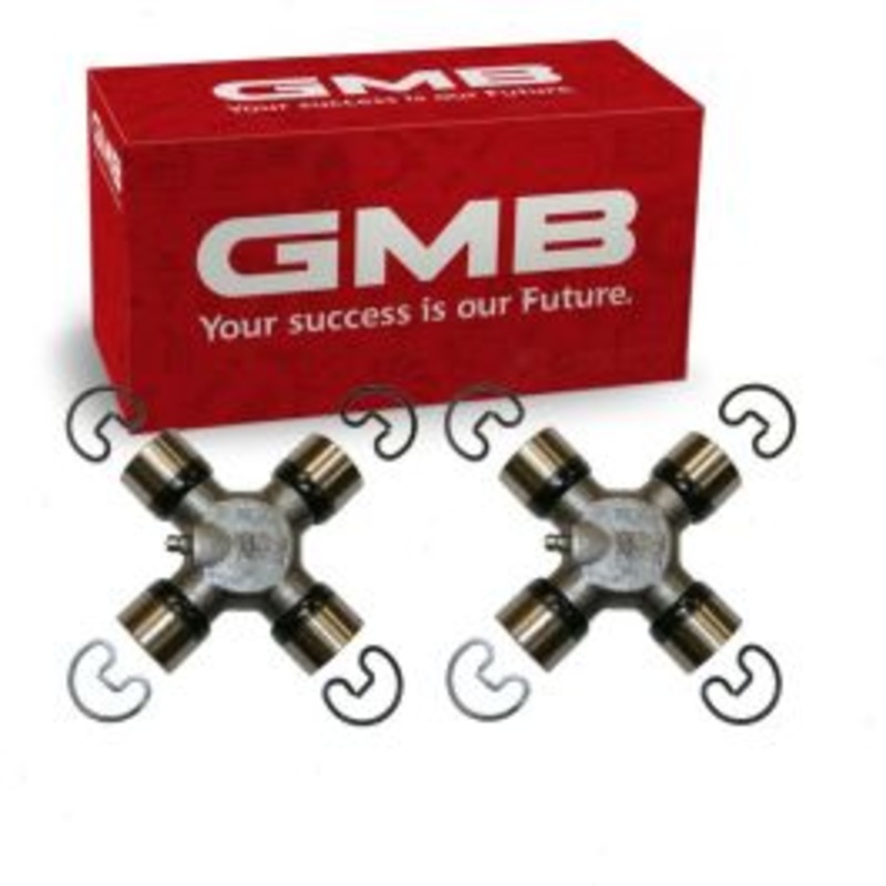 2 pc GMB Rear Shaft All Universal Joints for 1964-1967 Oldsmobile F85