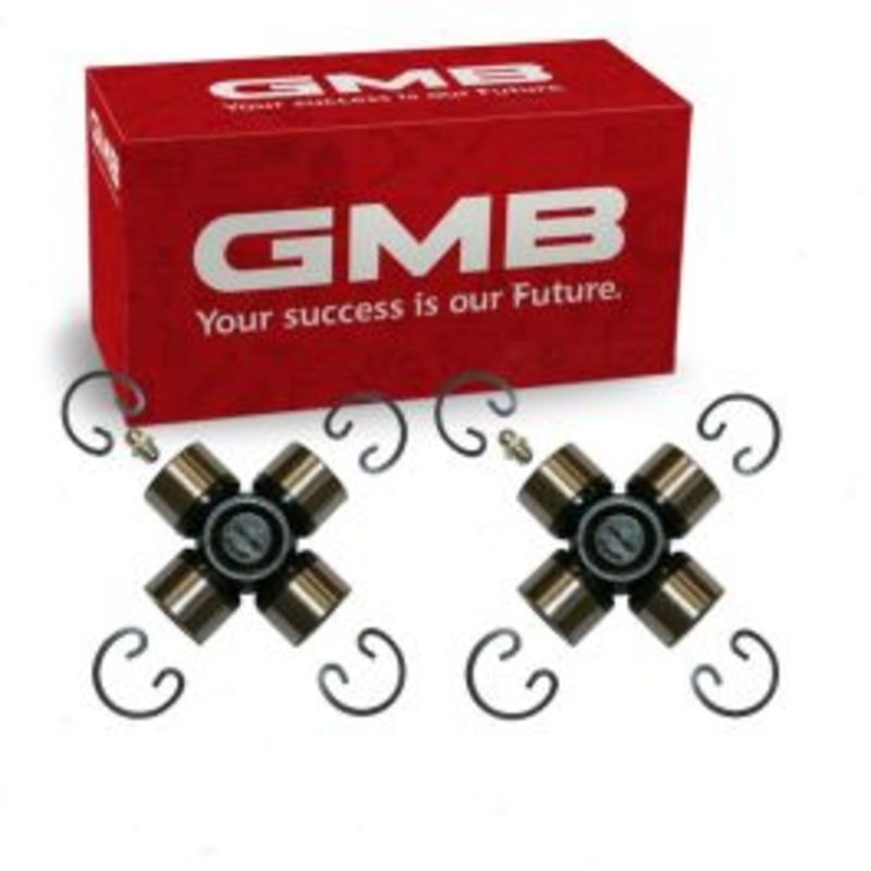 2 pc GMB Rear Shaft All Universal Joints for 1989-1991 GMC Tracker