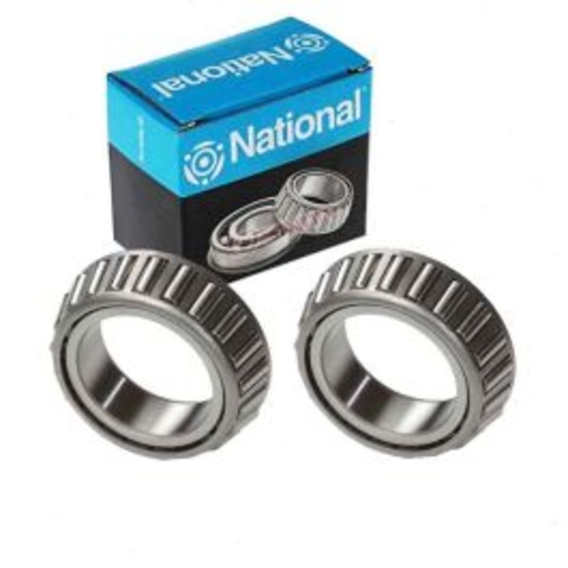 2 pc National Front Inner Wheel Bearings for 1954 Ford Skyliner