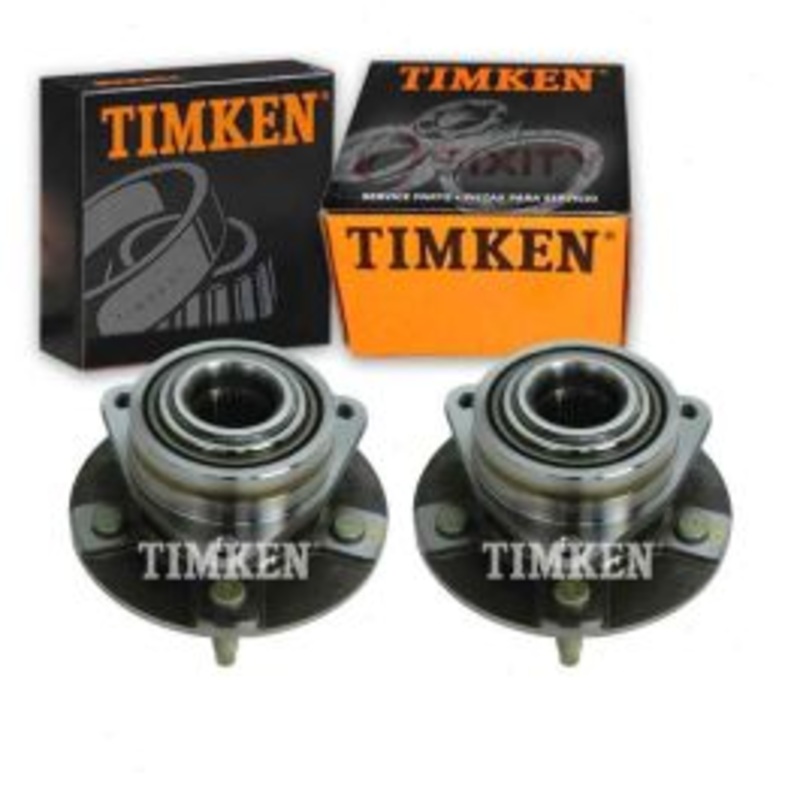 2 pc Timken Front Wheel Bearing Hub Assemblys for 2005 Chevrolet Equinox