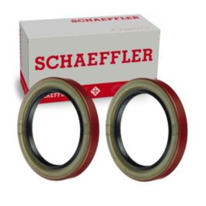 2 pc Schaeffler Rear Wheel Seals for 1984-1987 GMC B6000