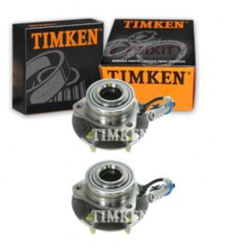 2 pc Timken Front Wheel Bearing Hub Assemblys for 2006 Pontiac Torrent