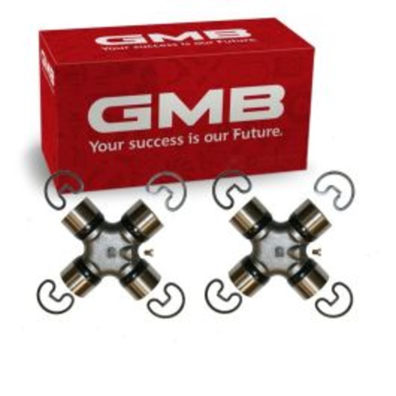 2 pc GMB Rear Shaft Center Rear Universal Joints for 1984-1992 Lincoln Mark VII