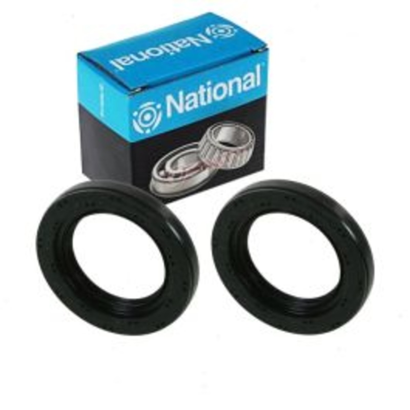 2 pc National Transmission Output Shaft Seals for 2018 Volkswagen Jetta