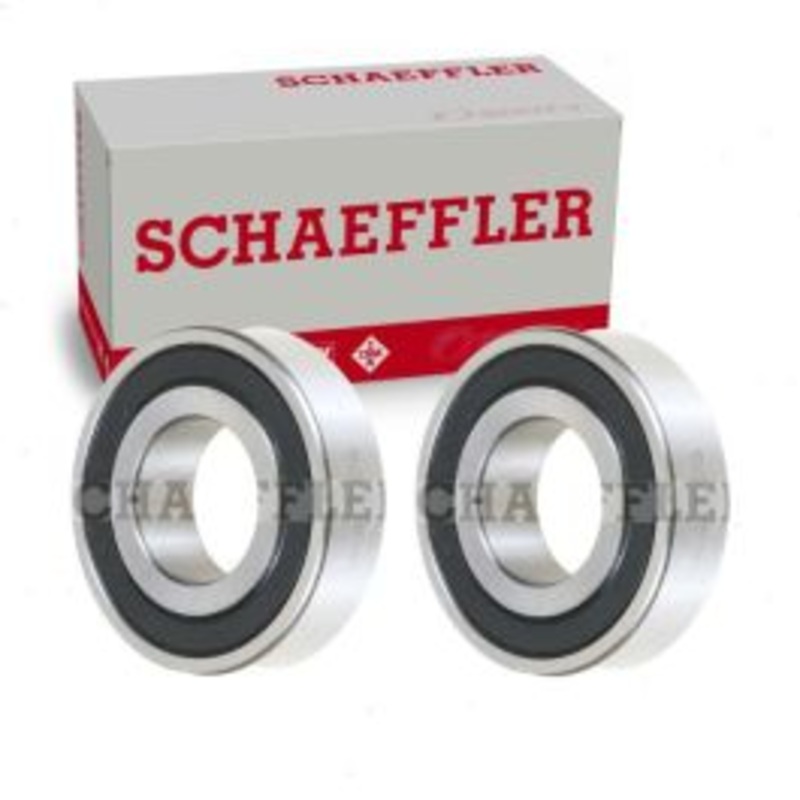 2 pc Schaeffler Front Inner Wheel Bearings for 1985-1994 Mitsubishi Mighty Max 2.6L 3.0L L4 V6