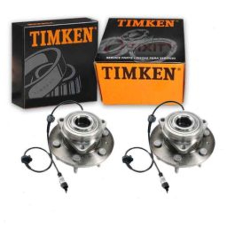 2 pc Timken Front Wheel Bearing Hub Assemblys for 2007-2013 Cadillac Escalade EXT