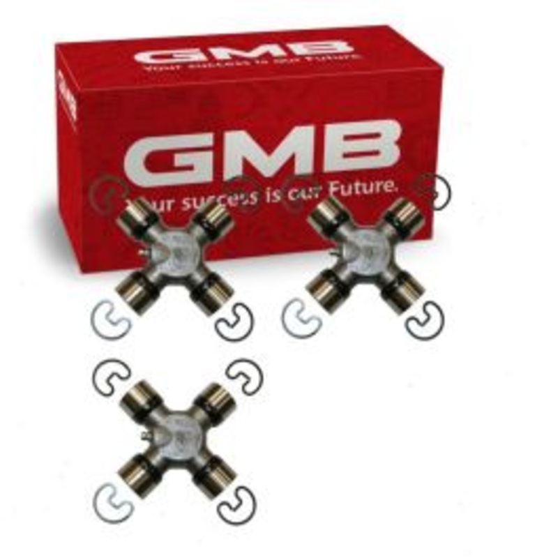 3 pc GMB Rear Shaft All Universal Joints for 1978 GMC C25 Suburban