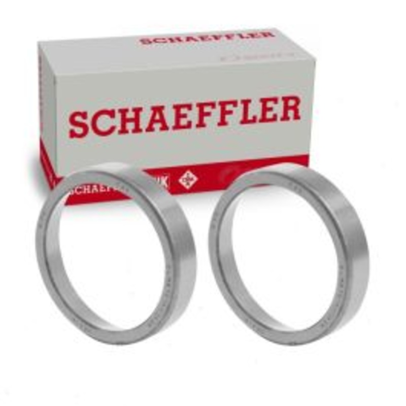 2 pc Schaeffler Front Inner Wheel Bearing Races for 1986-1992 Jeep Comanche