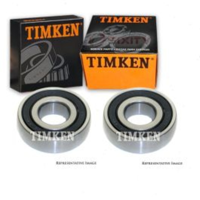 2 pc Timken Front Transmission Input Shaft Bearings for 1982 Dodge D50