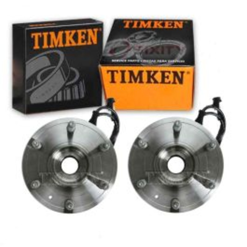 2 pc Timken Front Wheel Bearing Hub Assemblys for 2003-2014 Chevrolet Express 1500