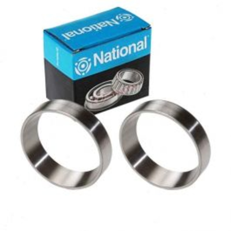 2 pc National Front Outer Wheel Bearing Races for 1974-1975 International 200