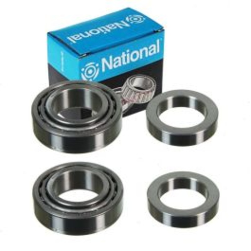 2 pc National Rear Inner Wheel Bearing and Race Sets for 1972-1974 AM General DJ5