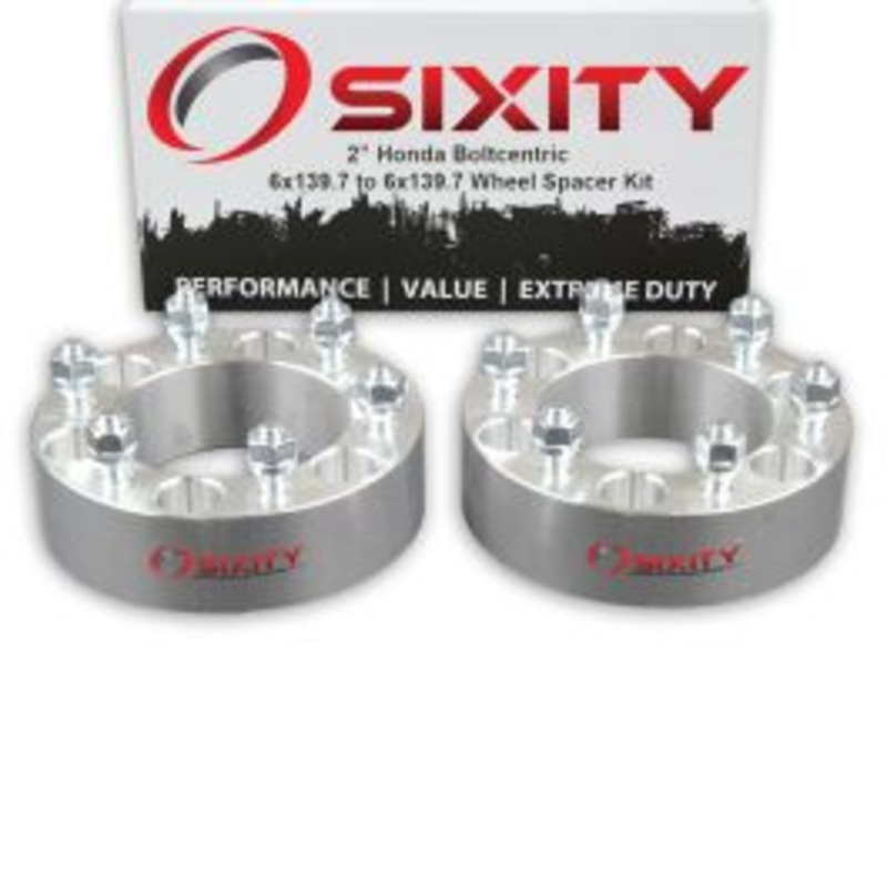 Sixity 2 pc 2" Thick Wheel Spacers - Honda Passport - 6x139.7mm