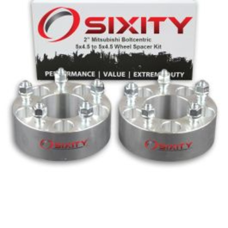 Sixity 2 pc 2" Thick Wheel Spacers - Mitsubishi Eclipse Galant - 5x4.5